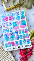 Пленки 	LAQUE NAIL WRAPS PEDICURE FOIL №4