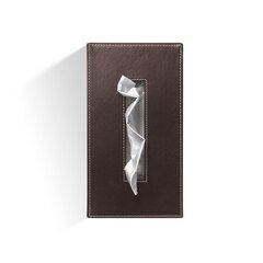 838390 Decor Walther Brownie KB40 Диспенсер для салфеток 24x12x8см, цвет: темно-коричневая кожа ЗАКАЗ ПО ЗАПРОСУ фото