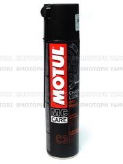 Смазка мото цепи мотоцепи Motul C3 Chain Lube Off Road 400 мл