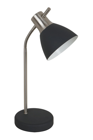 Настольная лампа 02106-0.7-01 BK Черный/Хром