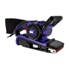 Шлифмашина ленточная ПУЛЬСАР ЛШМ 1100С (1100Вт, лента 76х533, 120-380м/мин, струбцины, 4,1 кг)