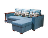 угловой диван-кровать Карелия-Люкс 2д2я со столом