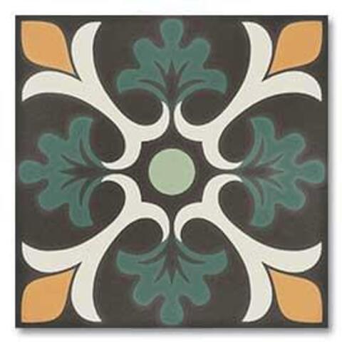 DNA Tiles Sync Clover Green 15x15