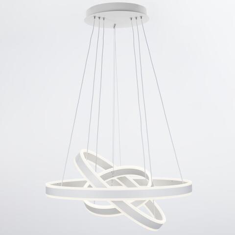 Подвесная светодиодная люстра Citilux Дуэт CL719650