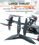 Пропеллер нейлоновый C9.5*5*3 трёхлопастной Cinelifter T-Motor (пара)