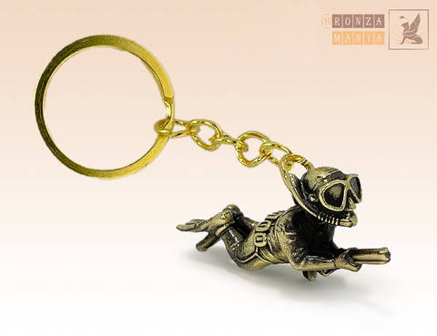 брелок Дайвер - Подводный охотник