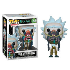 Фигурка Funko POP! Animation Rick & Morty Rick w/ Glorzo 55250