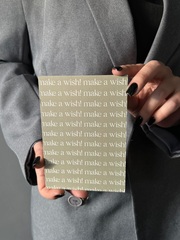 Открытка 10*15см - make a wish
