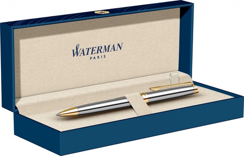 Ручка шариковая Waterman Hemisphere St. Steel GT (S0920370)