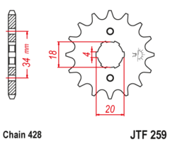 Звезда JT JTF259