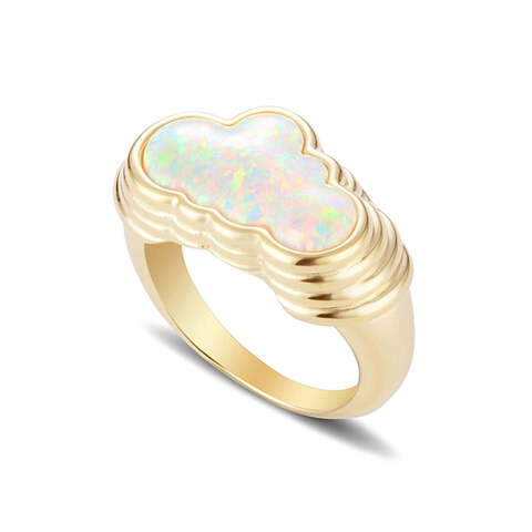 Head In Clouds Ring - Gold