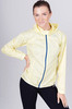 Элитный беговой костюм с капюшоном Nordski Pro Light Yellow женский