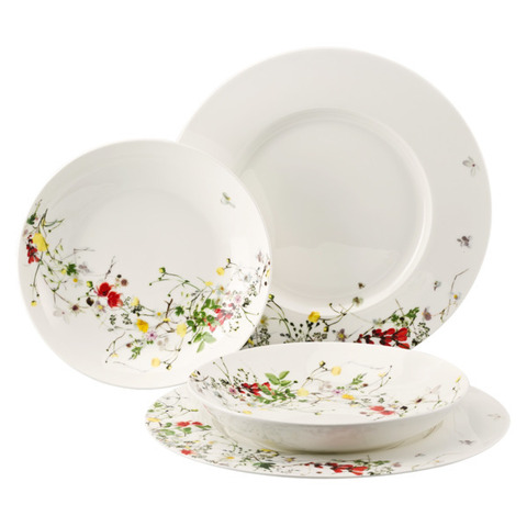 Набор тарелок 4шт Rosenthal Дикие цветы