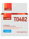 Картридж EasyPrint IE-T0482 для Epson Stylus Photo R200, 300, RX500, 600, голубой, с чипом