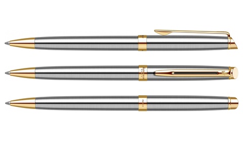 Ручка шариковая Waterman Hemisphere St. Steel GT (S0920370)