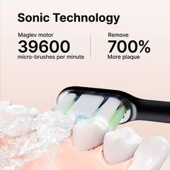 Электрическая зубная щетка Soocas X3U Global, звуковая, три насадки, 4 режима очистки, Black (черный)