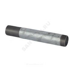Сгон сталь удлиненный оц Ду 15 L=400мм б/комплекта ДТРД