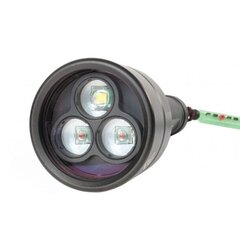 Купить мощный светодиодный фонарь подводный Ferei W153 1хCREE XM-L (Cool White) 2xCREE XP-E (Red) (W153V20)