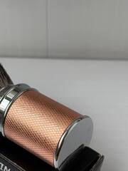 Помазок синтетика металл розовое золото