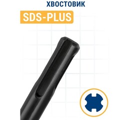 Адаптер ПРАКТИКА держатель со сверлом для BIM коронок ф32-210мм, хвостовик SDS-plus (773-750)