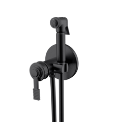 Remer AL65ZCFP Гигиенический душ со смесителем Remer Atelier AL65ZCFP, черный брашированный хром фото