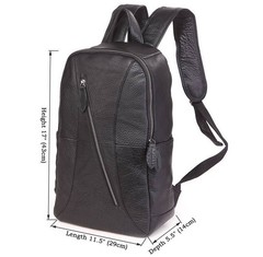 Мужской кожаный рюкзак JMD 7350