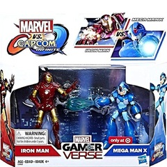 Набор Железный человек и Мега Мен Х 10 см