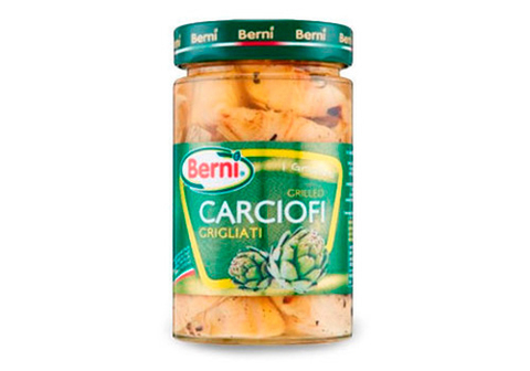 Артишоки жаренные на гриле в масле Berni, 280г