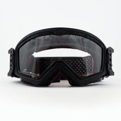 Очки кроссовые ARIETE MUDMAX GOGGLES ANVIL, черный, прозрачная линза без пинов 14940-NAV