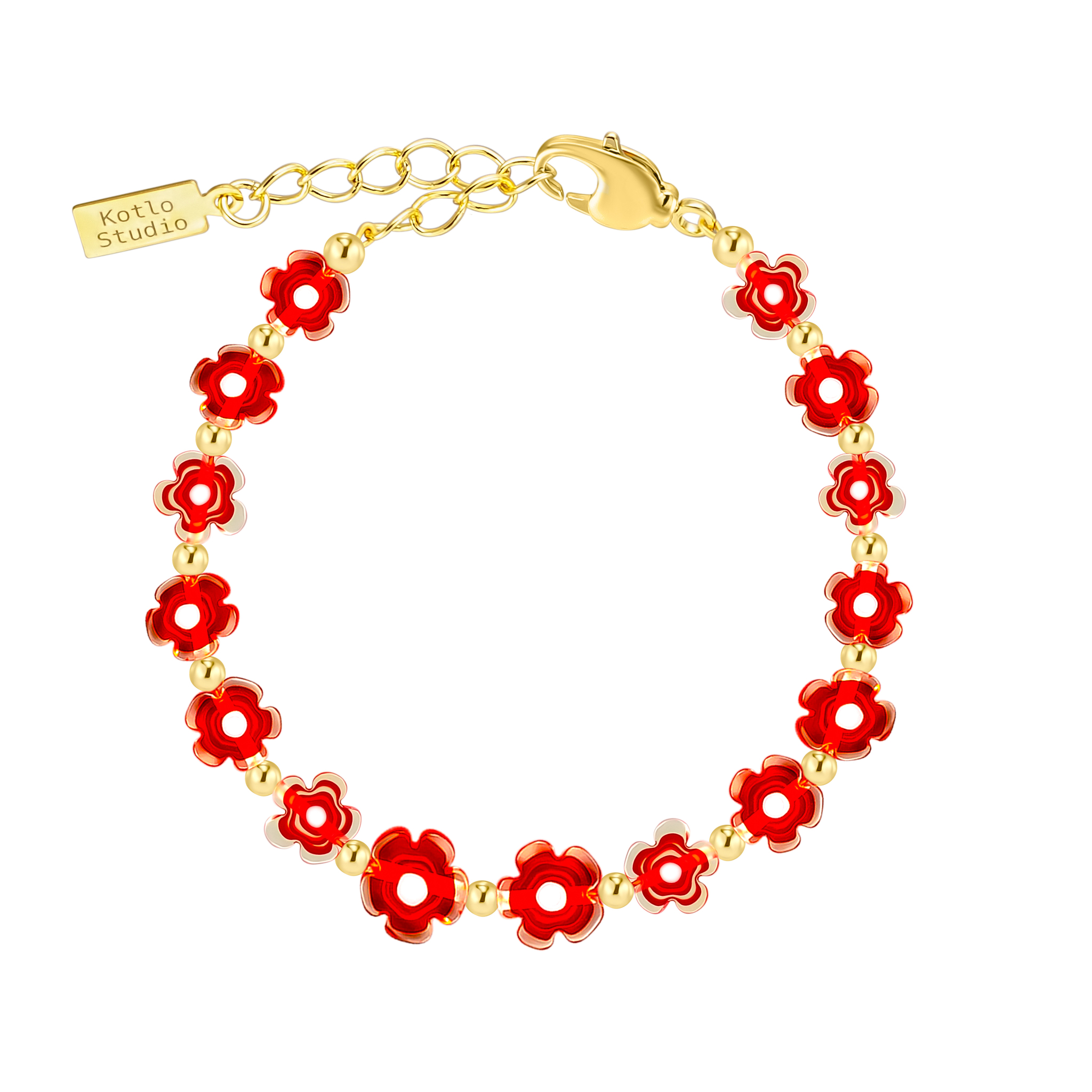 

Браслет Flower Power Red Bracelet