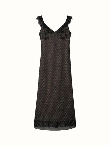 Платье в горошек