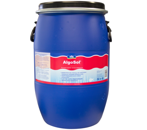 Препарат для борьбы с водорослями в пруду Soll AlgoSol 50L