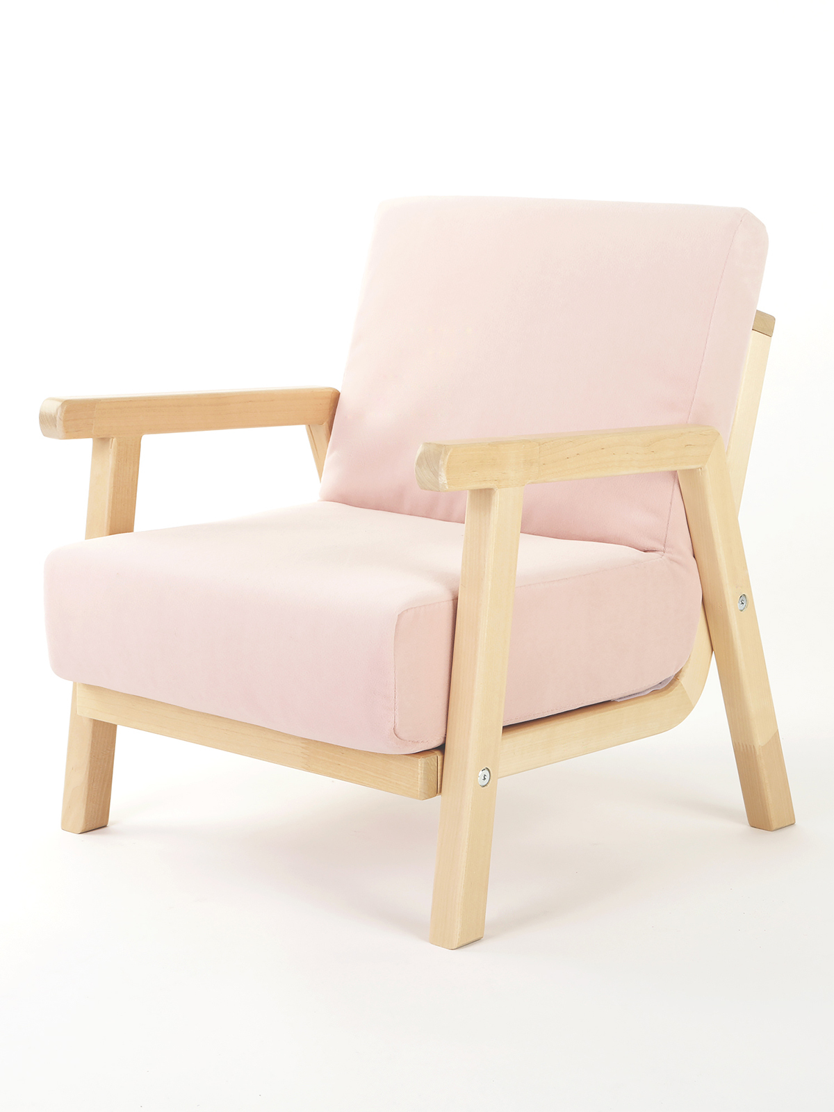 Кресло детское Аврора / розовый