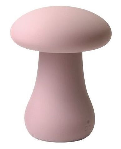 Розовый перезаряжаемый клиторальный стимулятор-грибочек Oyster Mushroom - CNT CNT-430026P