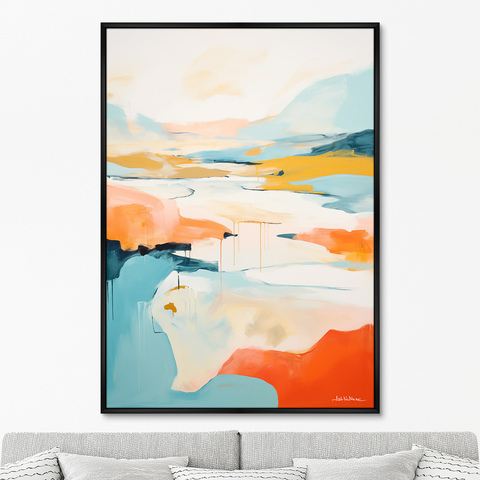 ArtNoMore - Репродукция картины на холсте Landscape Collection, Foothills, No 1, 2024г.
