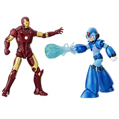 Набор Железный человек и Мега Мен Х 10 см