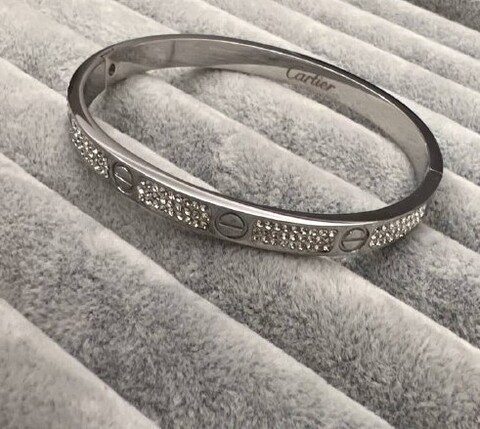 Браслет Cartier серебро
