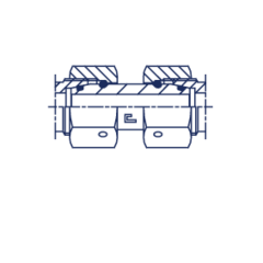 Соединение PNN DL35 М45х2 DL22 М30х2 CAST