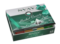 Чай Svay Luxurious tea collection Herbal Variety травяной 48 пирамидок