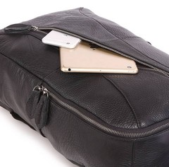 Мужской кожаный рюкзак JMD 7350