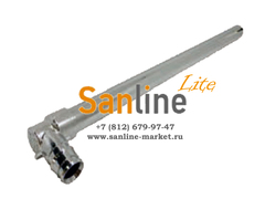 Трубка L-обр 20х15 L-250мм Sanline Lite подкл радиатора Арт.44020