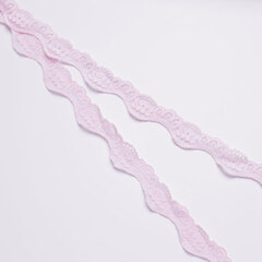 Кружево/Стрейч/SL11405 розовый крашеный