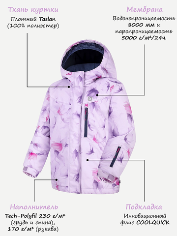 Зимний комплект GUSTI GW5GS989-VIOLET