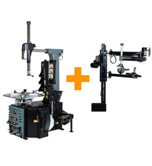 Автоматический шиномонтажный станок ТехноВектор TM7 (380В) + AL 321C (Третья рука)