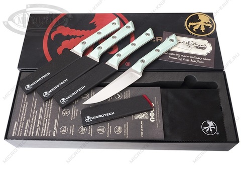 Сет Microtech Kitchen Steak Set 4 CARIBBEAN BLUE