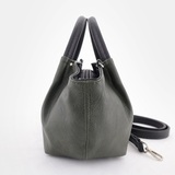 Сумка Саломея 362 македония оливковый + черный