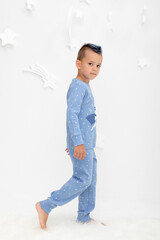 пижама  для мальчика  К 1621/ночное небо на голубом