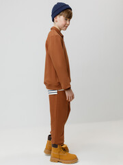 брюки  для мальчика  КР 400837/ореховый к622