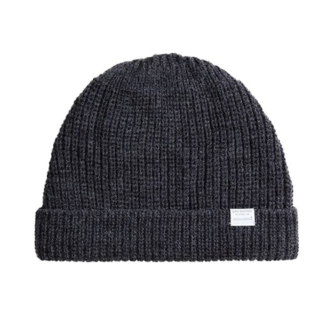 Шапка Alpha Industries Essential Watch Cap Dark Charcoal Heather (Темно-серая)