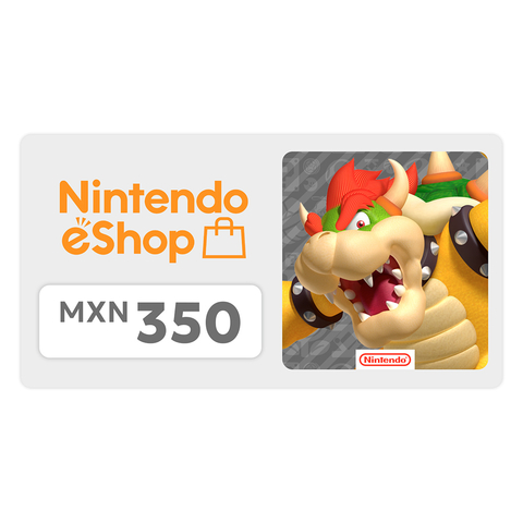 Карта оплаты Nintendo eShop 350 MXN Mexico [Цифровая версия]